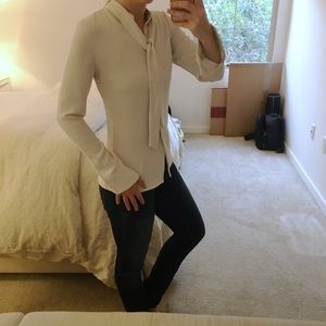 Calvin Klein beige blouse size XS